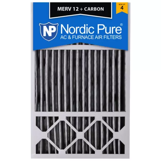 16X25x5 Air Filter Merv 12 Plus Carbon Honeywell FC100a1029 Lennox