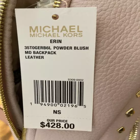 Michael Kors backpack medium with tags