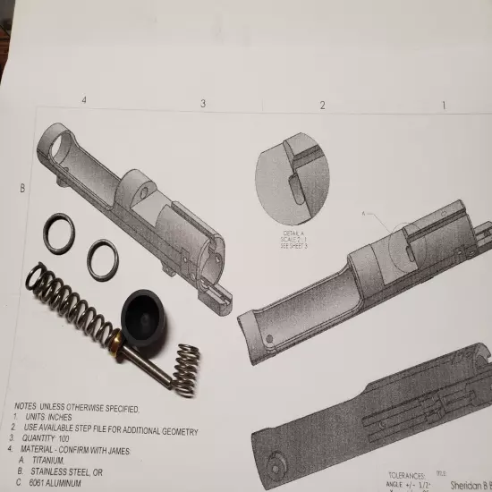 Sheridan C seal kit