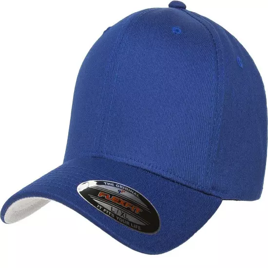 Flexfit Baseball Hat Cap Fitted Flex Fit Ballcap 5001 Blank SIZES S/M L/XL XXL