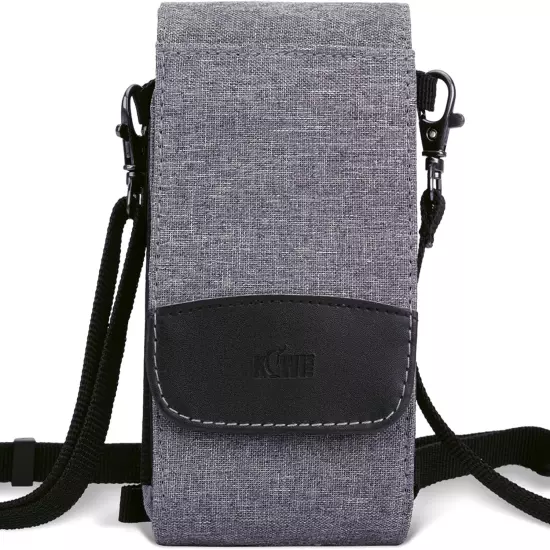 Travel Pouch Bag: Shoulder Strap, Phone Holder, for Smartphone, Passport