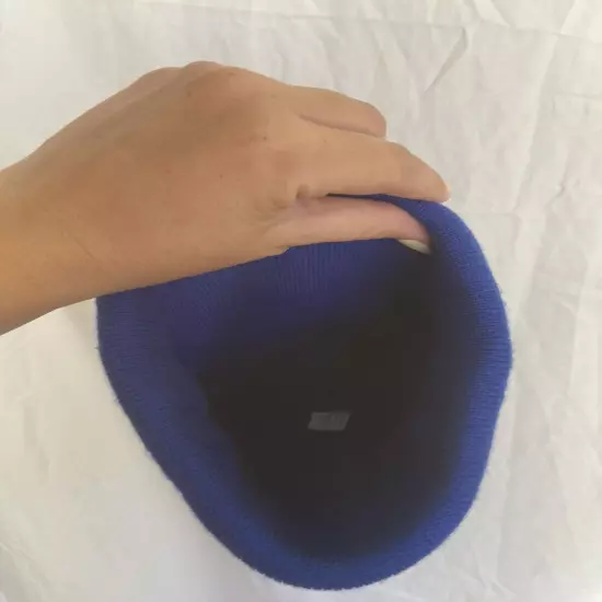 Apple Tech Company Embroidered Beanie Blue OS