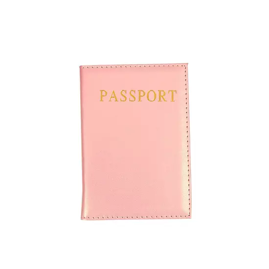 PU Leather Passport Cover Case Travel ID Card Ticket Passport Holder Protector