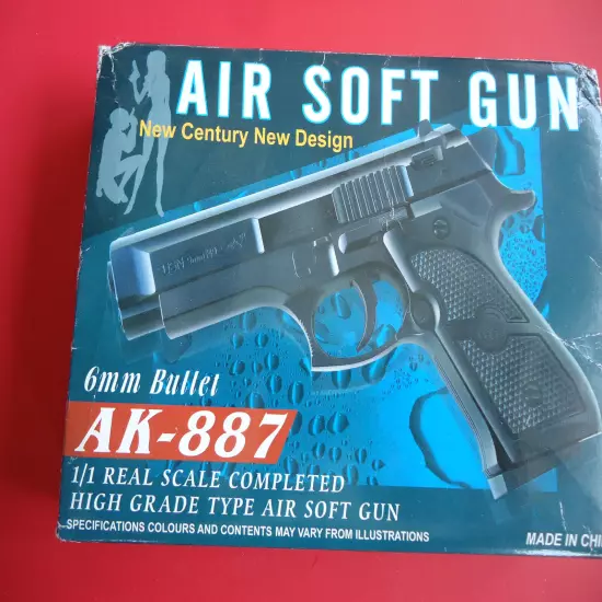 AIR SOFT GUN AK-887 USED