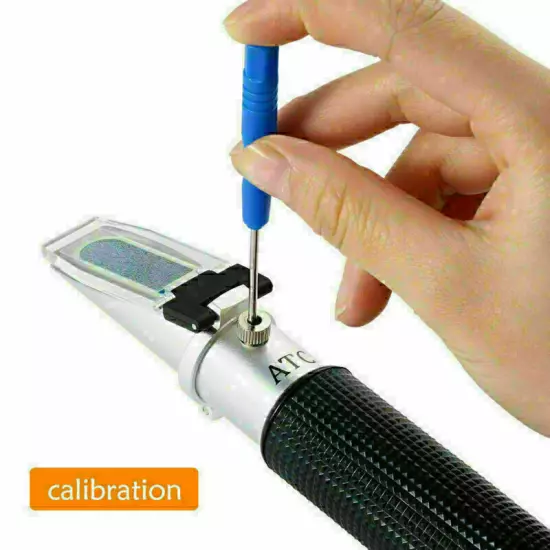 Handheld 0-100 ‰ Salinity Mission Refractometer Meter ATC For Seawater Aquarium