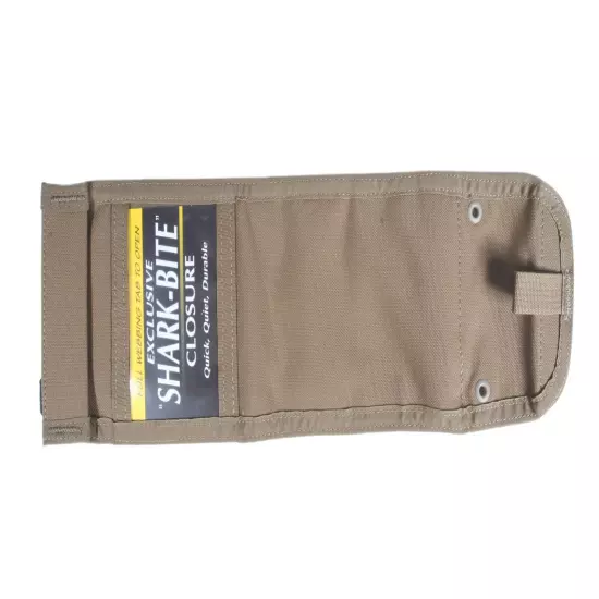 Spec-Ops T.H.E. Wallet, CYB - Coyote Brown w/ 'Shark-Bite' Closure: 100070111