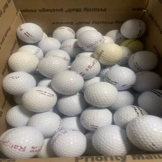 100 Used Range Balls Hit Away Golf Balls Practice Shag