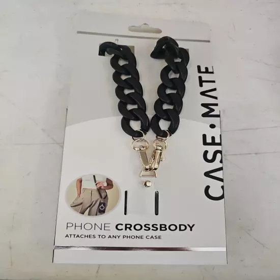 Case-Mate Crossbody Universal Smartphone Lanyard Chain - Black/Gold