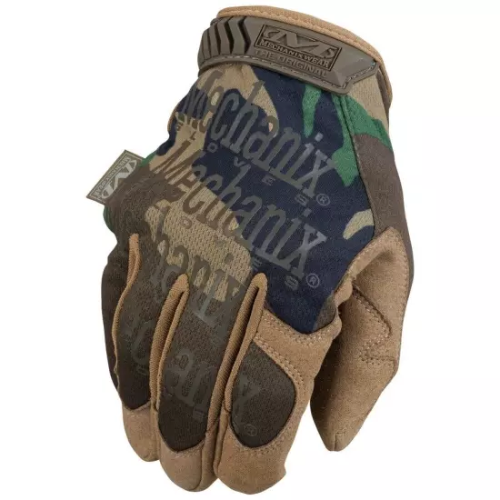 Mechanix Wear The Original Woodland Camo Tactical Gloves size M NEW 