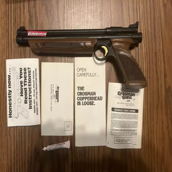 Vintage Crosman 1377 177 Cal Pump Pistol