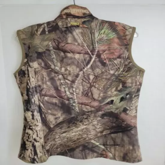 Browning Mens Hell's Canyon Mossy Oak Hunting Vest Camo Small