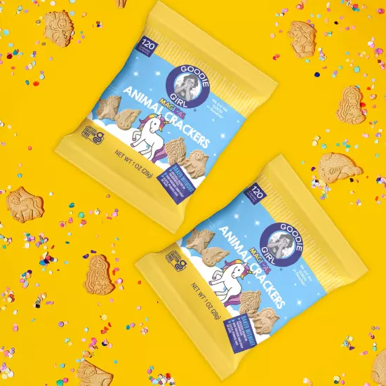 Goodie Girl, Magical Animal Crackers Snack Packs | Gluten Free, Peanut Free, Dai