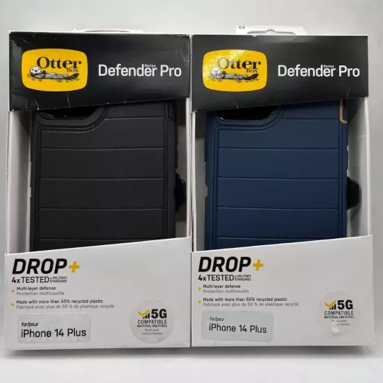 OtterBox Defender Series Pro Case With Holster For iPhone 15 Plus iPhone 14 Plus