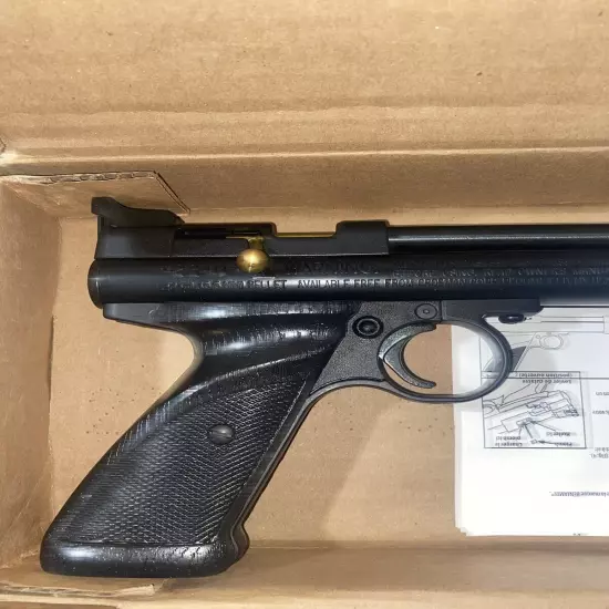 Crosman 2240 Black CO2 Powered Bolt-Action Single Shot Air Pistol. New In Box