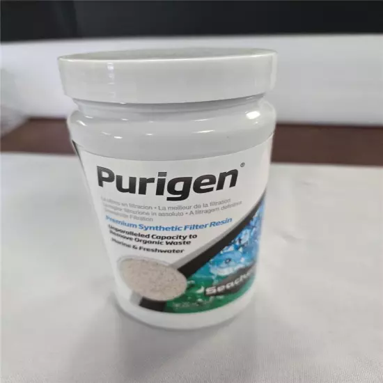 = Seachem Purigen 250Ml Bottle Premium Synthetic Filter Resin Marine Freshwater