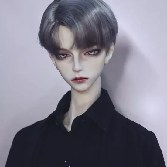 BJD Man Dolls 1/3 Cool Uncle Male Bare Resin Jointed Doll Eyes Face Makeup Toy