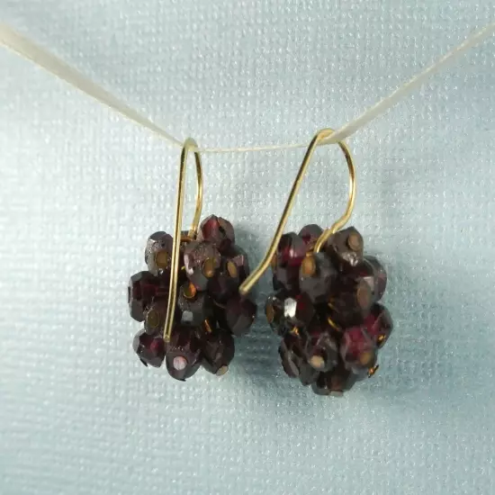 Dana Kellin Garnet Custer Earrings