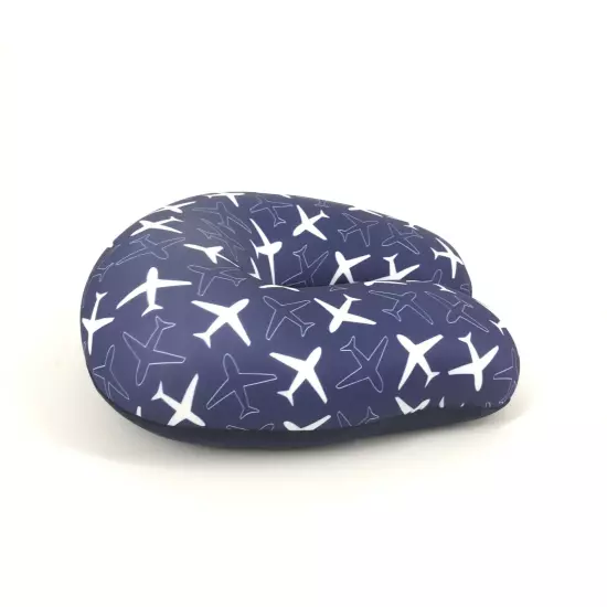 Colorful U Shaped Travel Pillow Neck Support Head Rest Airplane Sleep Cushion