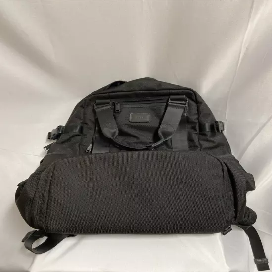 TUMI 22380DH Alpha Bravo Lejeune Backpack Tote Black Excellent Condition