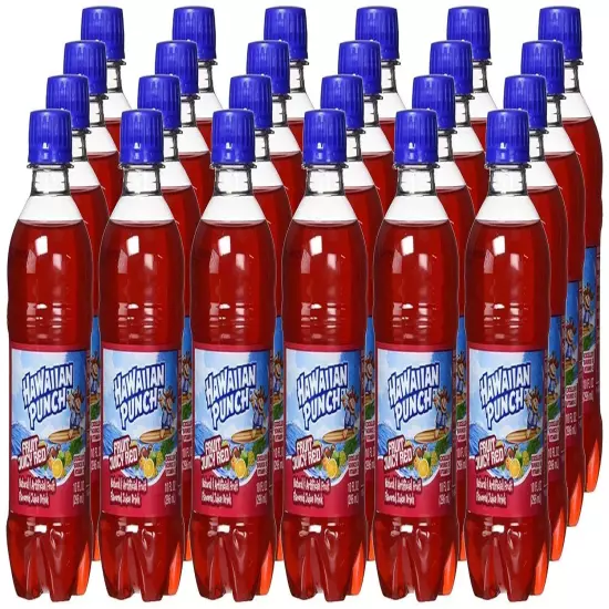 Fruit Juicy Red Fruit Juice Drink, 10 Fl Oz Bottles, 24 Count (4 Packs of 6)✅✅