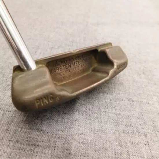 ORIGINAL 1967 PING KUSHIN SLOTTED PUTTER KARSTEN MFG. 36'' VINTAGE