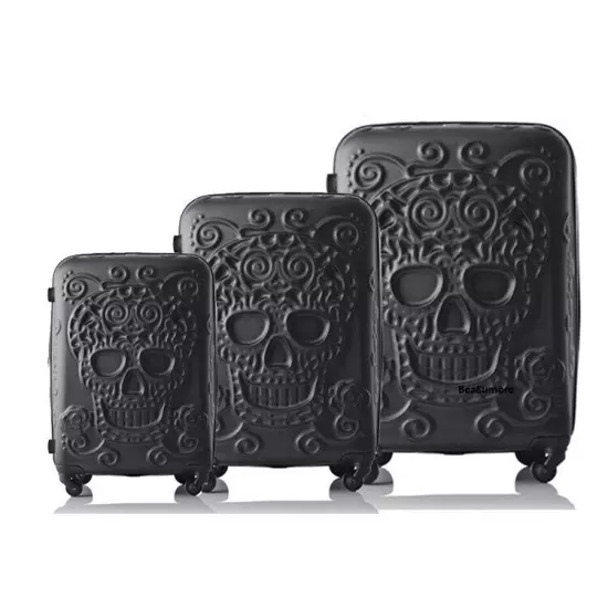 3d Rolling Luggage Spinner 20/24/28 Inch High Capacity Suitcase Wheels