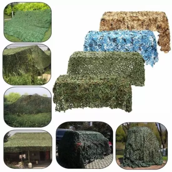 Net Military Camouflage Camo Single Woodland Netting Army Tent Shade