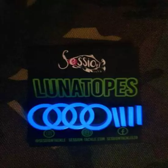 LUNATOPES BY SESSION TACKLE. RECHARGEABLE LIGHT UNITS TO FIT ND T3 PRO BOBBINS