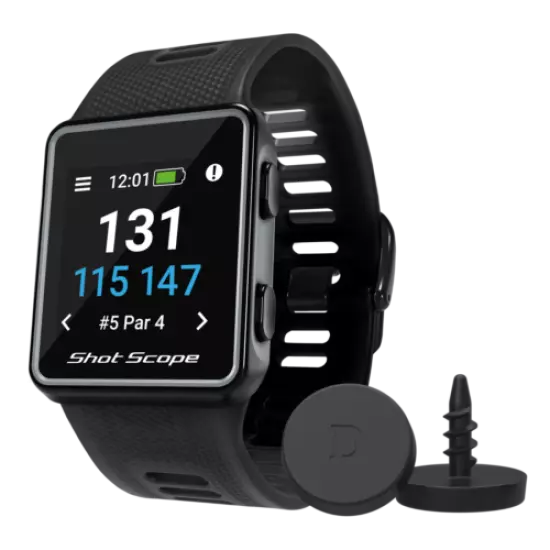 Shot Scope V3 Golf GPS Watch Inc. Automatic Shot Tracking, 100+ Tour Level Stats