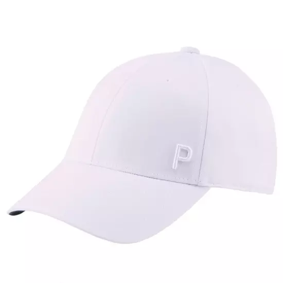 Women's PUMA Ponytail P Visor - Bright White OSFM