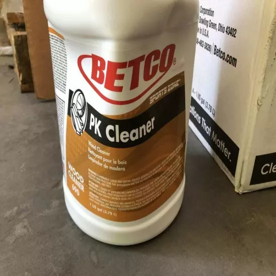 BETCO PK Cleaner 69004-00 Wood Floor Cleaner 1 Gallon -NIB of 4