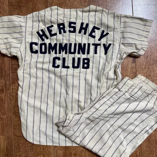 VTG Rawlings Hershey Community Club Baseball Uniform Jersey & Pants sz S