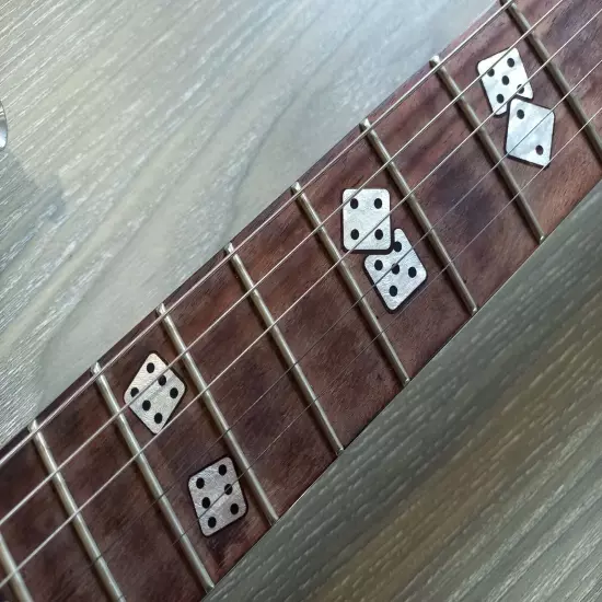 Dice Inlay Sticker Fretboard Set for guitar or bass