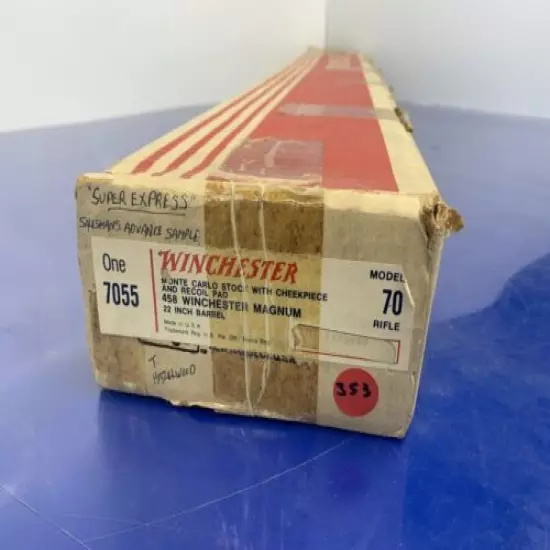 Winchester Model 70 Genuine Factory Original Box