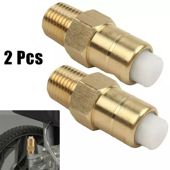 2pcs for Thermal Release-Valve For Pressure Washer Pump, 1/4 Inch NPT