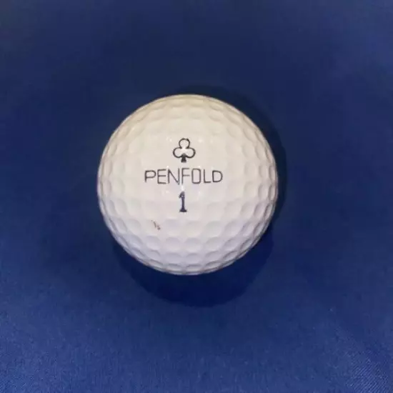 3x PENFOLD ORIGINAL VINTAGE S-100 GOLF BALLS # 1,2,3