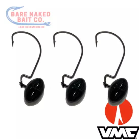 20 Pack Wobble Swing Head Biffle Football Jig 4/0 VMC EWG