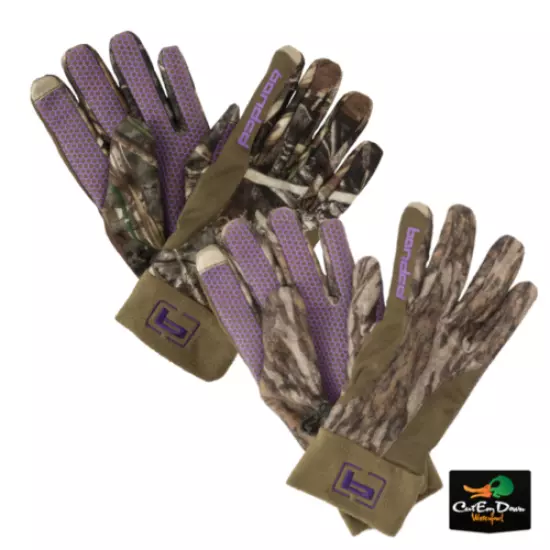 NEW BANDED GEAR WOMEN'S CAMO FLEECE HUNTING GLOVES - B2070003 -