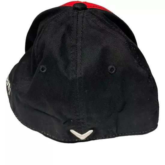 Callaway Golf X Series Hat A-Flex Red Black Tee It Up Show