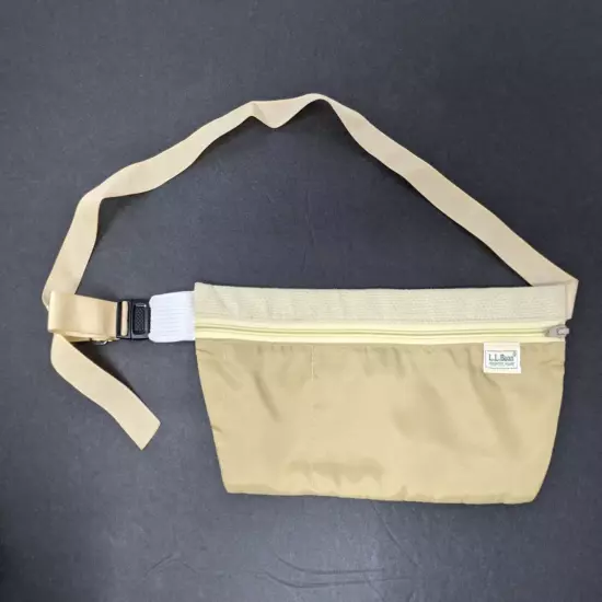 Vintage LL Bean Unisex Money Passport Waist Fanny Bag Travel Pouch Hands Free 