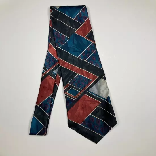 Custom Designed Mens Formal Necktie 57.5"Lx4"W Multicolor Neck Tie