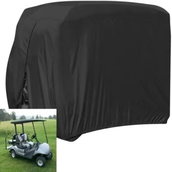 4 Passengers Golf Cart Cover Rain Protector Storage Fits EZ GO Club Car Yamaha