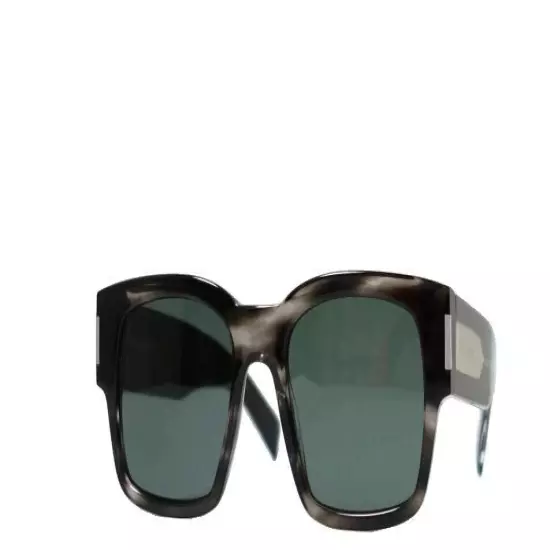 SAINT LAURENT Sunglasses SL617 004 53□20-145 Gray Havana/ Green NEW