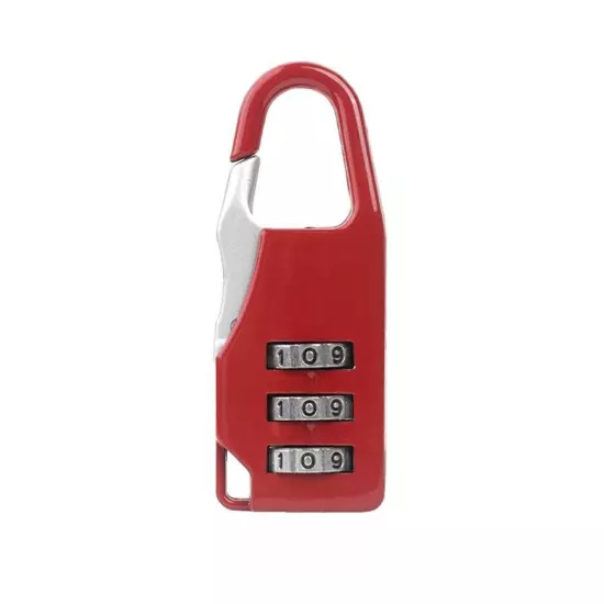 1pc Digit Combination Password Lock Travel Luggage Suitcase Lock Small Padlock