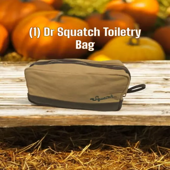 (1) Dr.Squatch Toiletry Bag - BRAND NEW SEALED