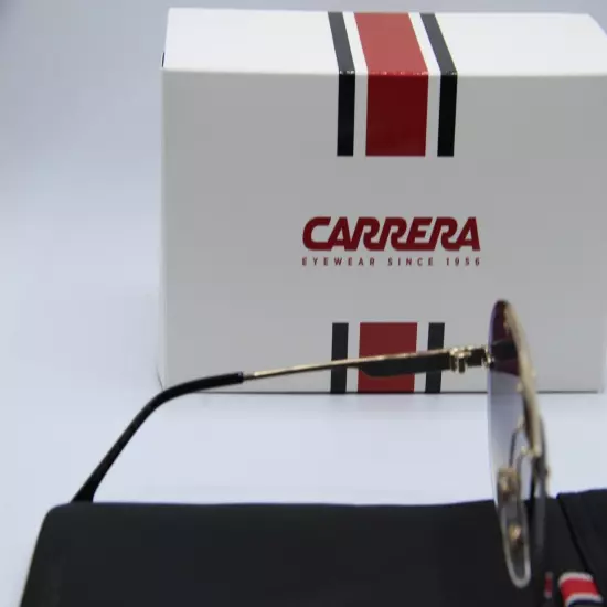 NEW CARRERA 1032/S 2M2KM GOLD BLACK AUTHENTIC SUNGLASSES W/CASE 62-12