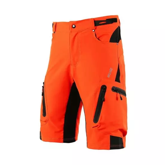 Mens MTB Mountain Bike Short Bicycle Cycling Riding Shorts Wear Relaxed Loosefit