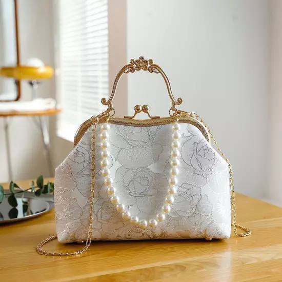 Bag Beads Wedding Bags Women Shoulder Crossbody Bag Chain Women's Handbags 