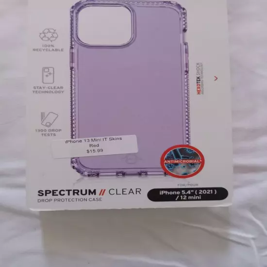 Itskins Case For iPhone Mini 12 2021 Spectrum/Clear