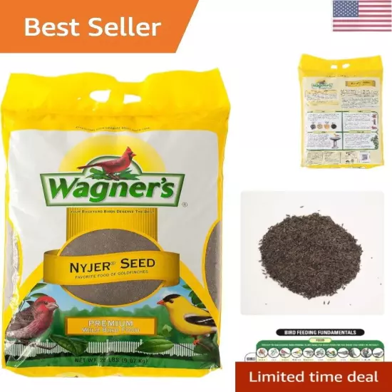 Nyjer Seed Wild Bird Food, 20-Pound Bag